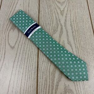 686 Club Room Men's Tie Delaney Neat 300 Green $55 Polyester